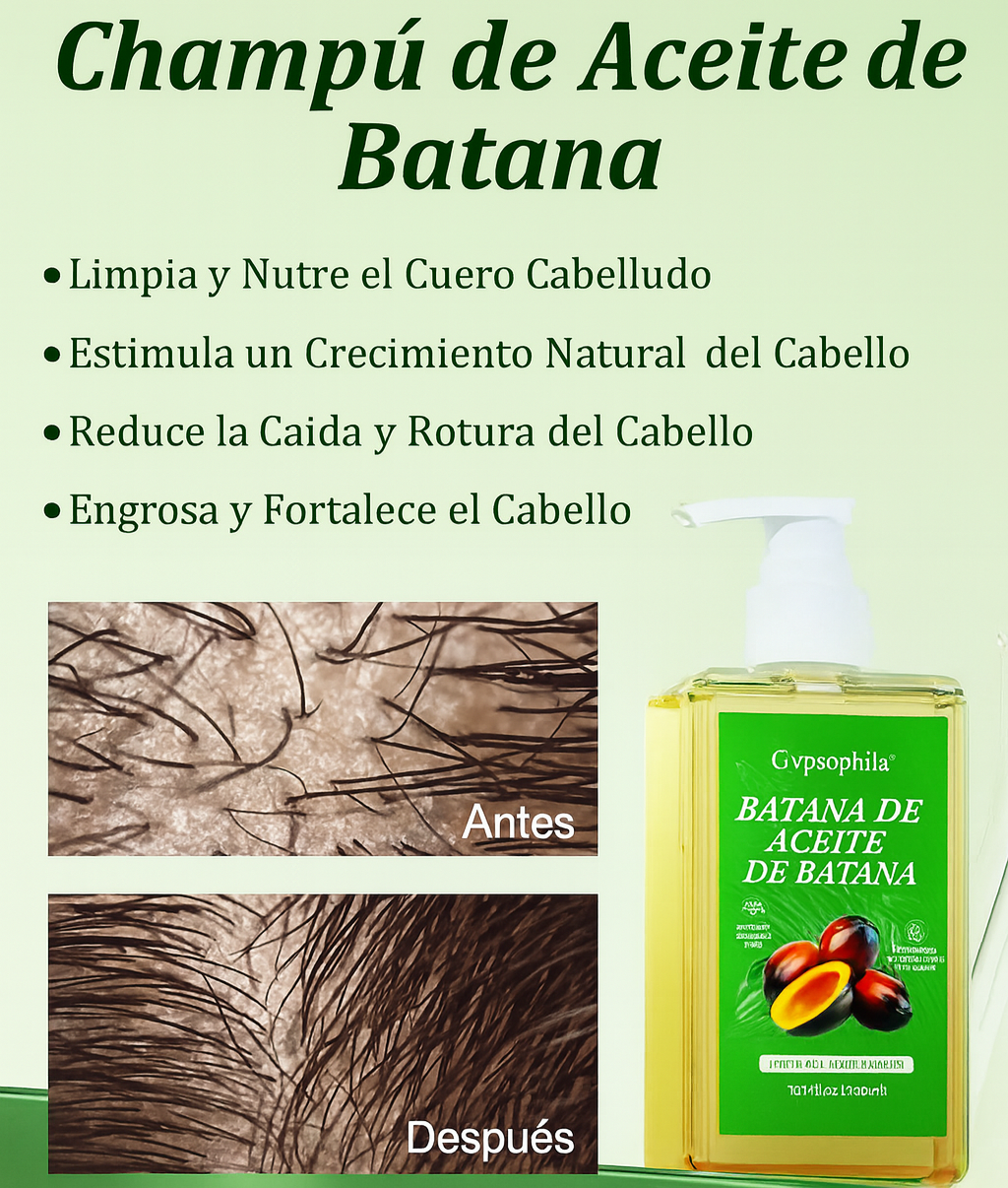 Shampoo de aceite Batana y romero