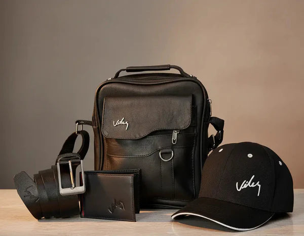 Super combo velez: gorra, correa, billetera, golso de 26 cm