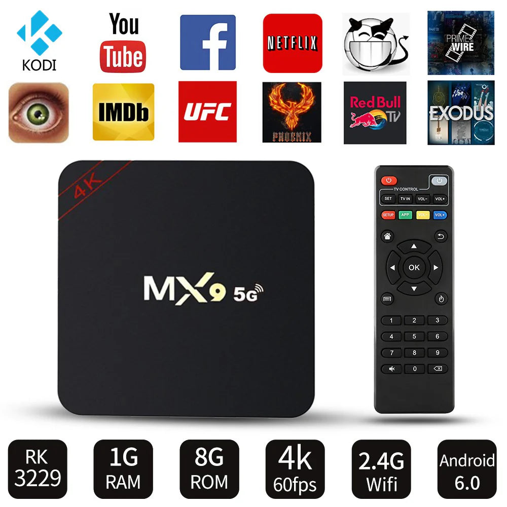 Tv box 4k 😱🔥CONVIERTE TU TV VIEJO EN SMART TV 😱🔥