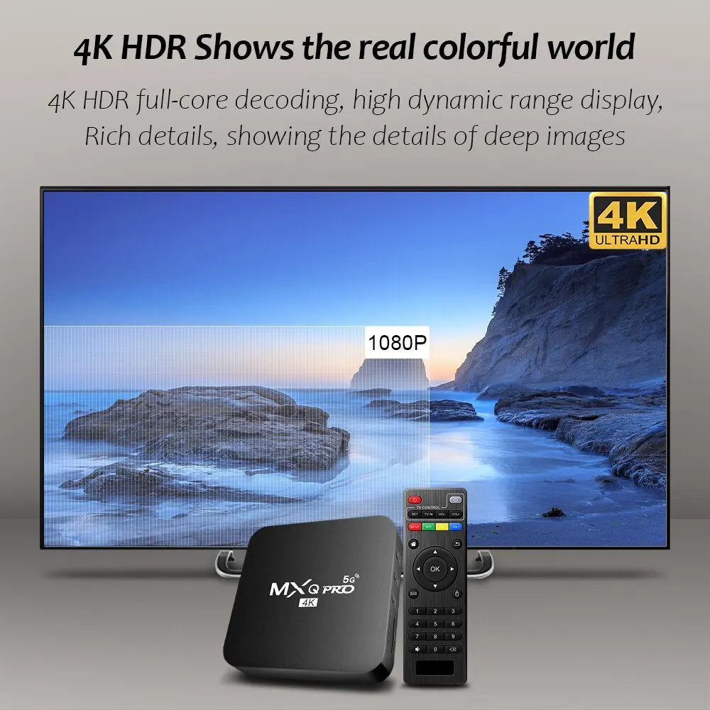 Caja Inteligente de TV 4K