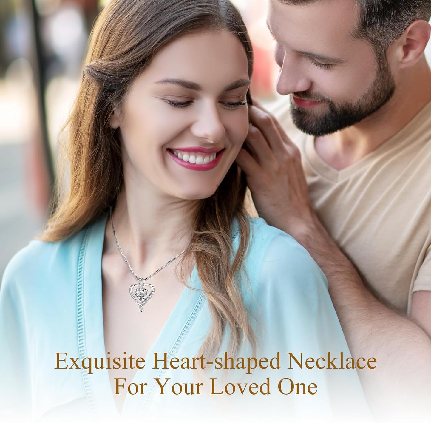 Collar Corazón de Plata Brillante