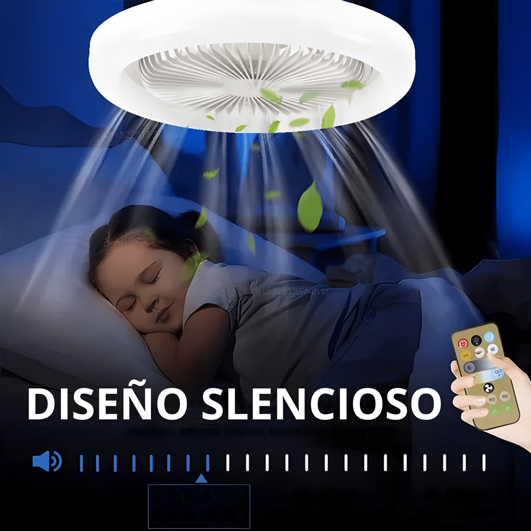 Ventilador Bombillo Ahorra Energía