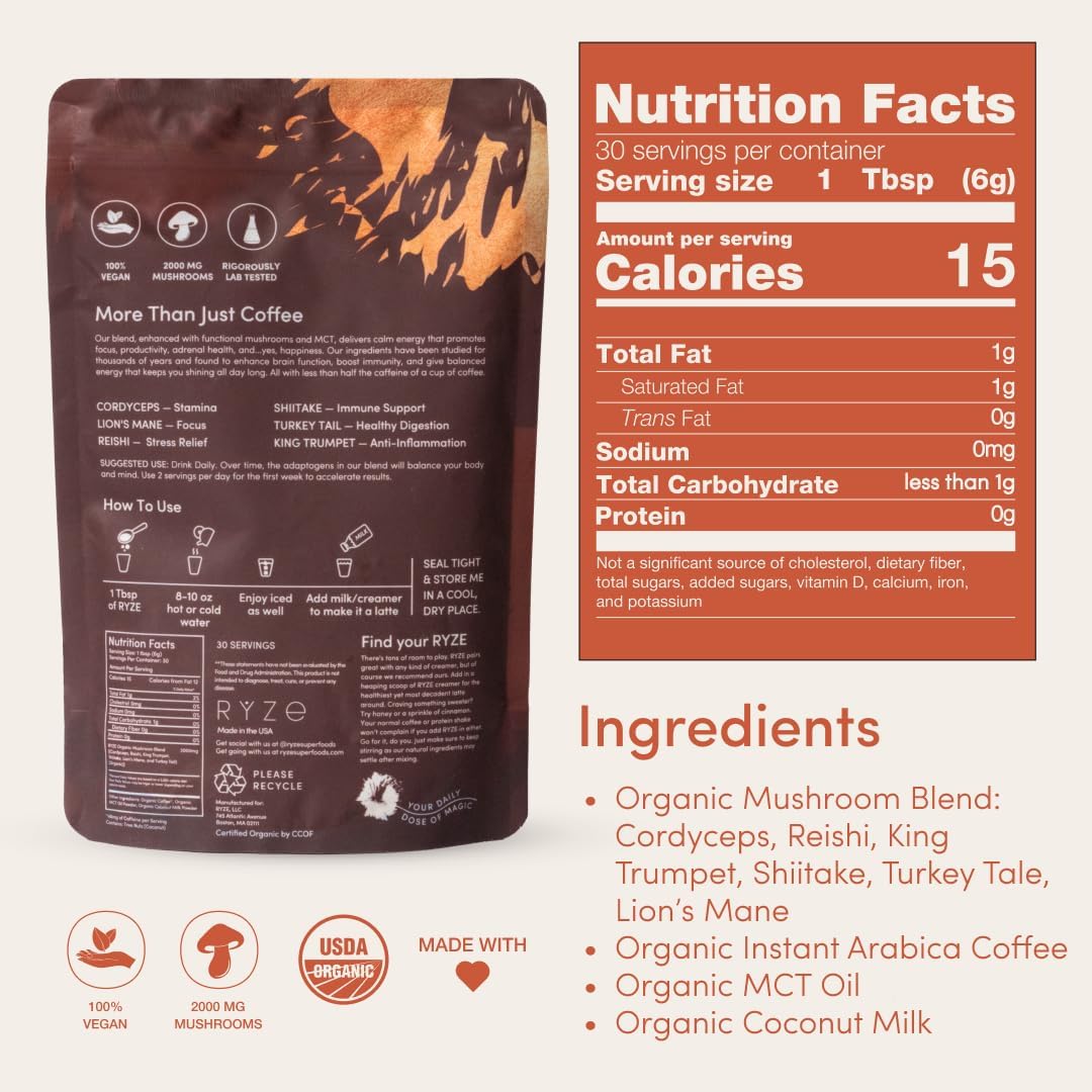 Café de Hongos Energizante