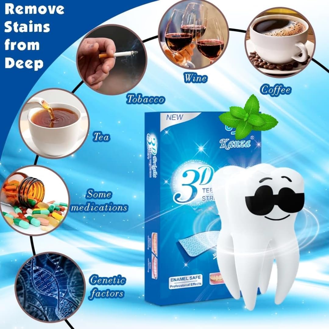 Tiras Blanqueadoras de dientes mugrosos 🦷🤢
