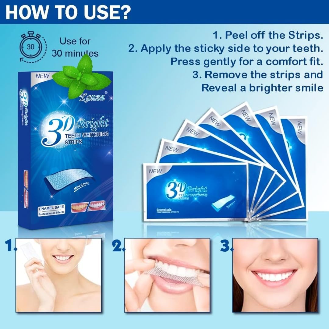 Tiras Blanqueadoras de dientes mugrosos 🦷🤢