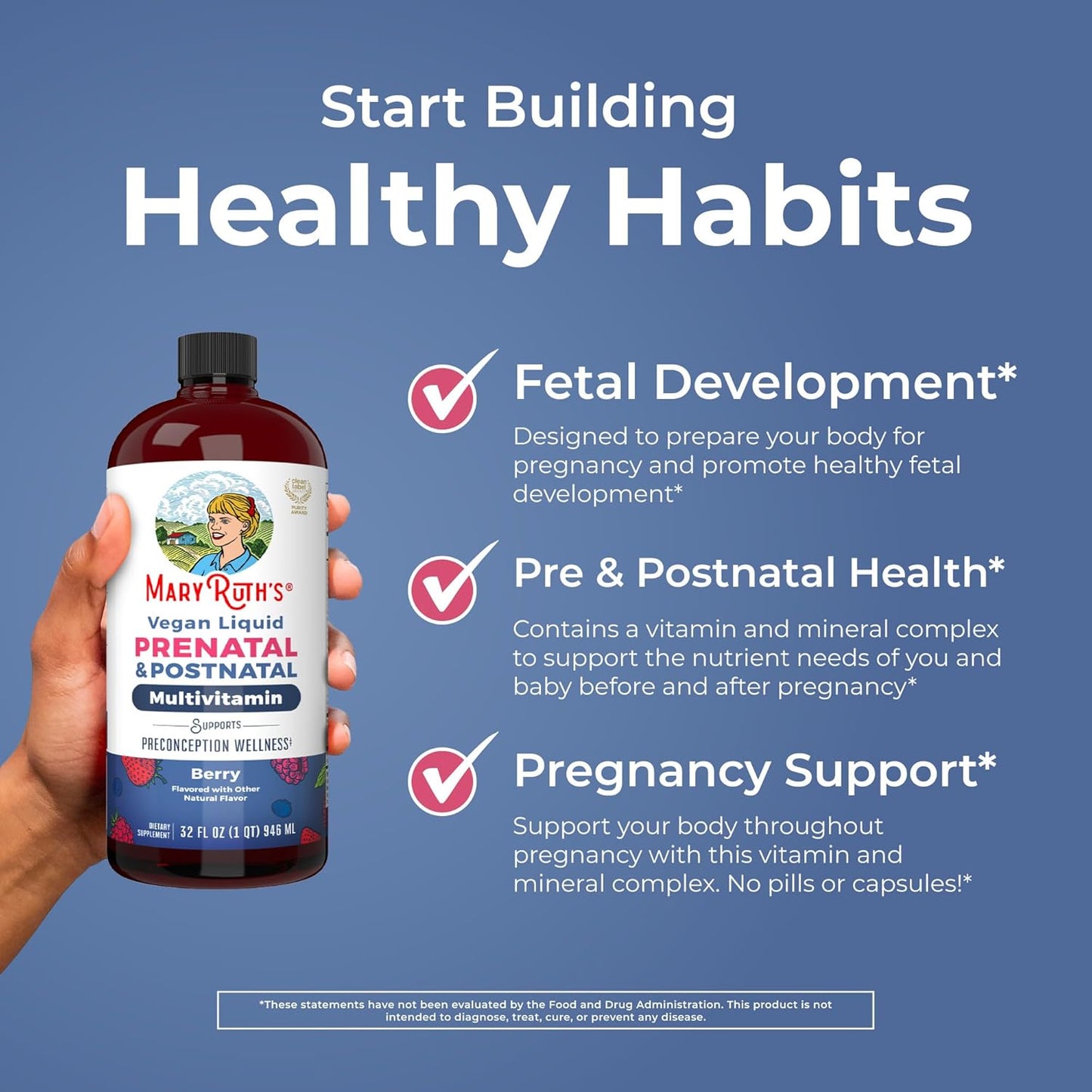 Vitaminas Líquidas para Mamás